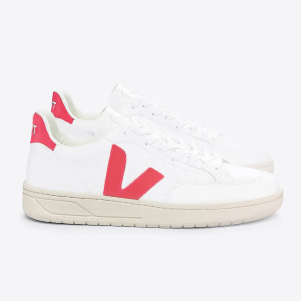 Tênis V-12 Leather Aloha White